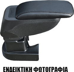 Cik Car Leather Armrest for Opel Zafira Black