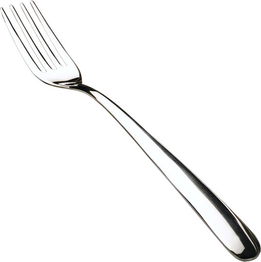Salvinelli Style Σετ Πιρούνια Φαγητού Ανοξείδωτα Ασημί 21cm 12τμχ