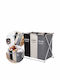 Laundry basket organiser Laundry basket three compartments 135l