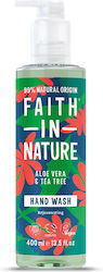 Faith in Nature Κρεμοσάπουνο Αλόη & Τειόδεντρο 400ml