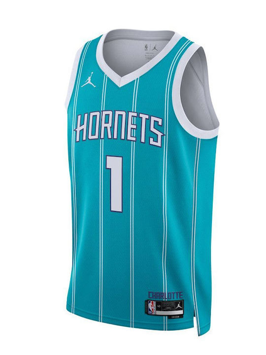 Lamelo Ball Charlotte Hornets Icon Edition 2022/23 Swingman Ανδρική Φανέλα Εμφάνισης Μπάσκετ