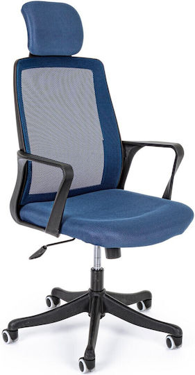 Bizzotto Laurent Bürostuhl mit Neigen Blau