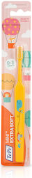 TePe Mini Baby Toothbrush for 0m+ Yellow