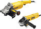 Dewalt Set 2 Räder 115mm 900W und 2200W Werkzeugset Strom