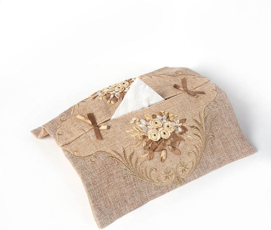 Silk Fashion Suport pentru șervețele Bej 30x30cm 6978000005060 Silk Fashion Suport pentru șervețele Bej 30x30cm 6978000005060