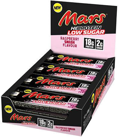 Mars HiProtein Μπάρες με 18gr Πρωτεΐνης & Γεύση Raspberry Smash 12x55gr