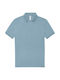 B&C Men's Short Sleeve Promotional T-Shirt Amalfi Blue