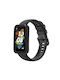 Armband Silikon Schwarz (Huawei Band 8)