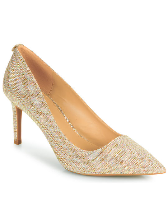 Michael Kors Gold Heels Alina