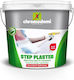 Χρωμοδομή Step Plaster Αστάρι Λευκό Κατάλληλο για Γυψοσανίδα 3lt