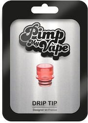 Pimp My Vape Muștiuc Drip Tip în culoarea Roșu ...