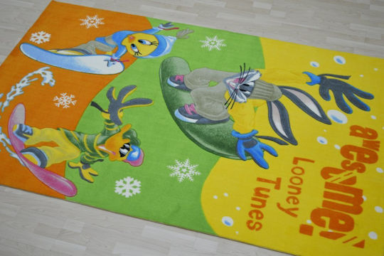 Sprintzio Kids Rug Galben 140x200cm