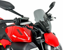 WRS Motorcycle Windshield & Windscreen Tinted Visor for Ducati Diavel DU030FS WRS Motorcycle Windshield & Windscreen Tinted Visor for Ducati Diavel DU030FS