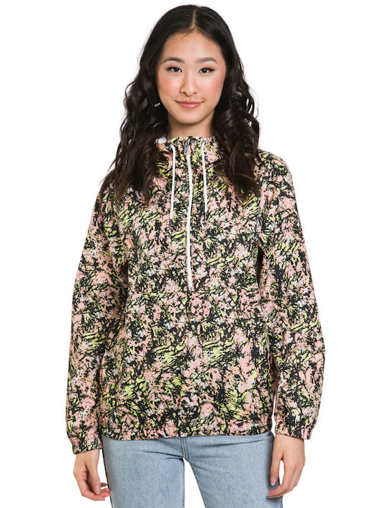 Volcom Women's Short Lifestyle Jacket Waterproof for Spring or Autumn with Hood