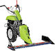 Grillo G55 Four-Stroke Gasoline Shoulder / Hand Brush Cutter 5.8hp Wheels Bar Tyrol 028FA9T GX200 5