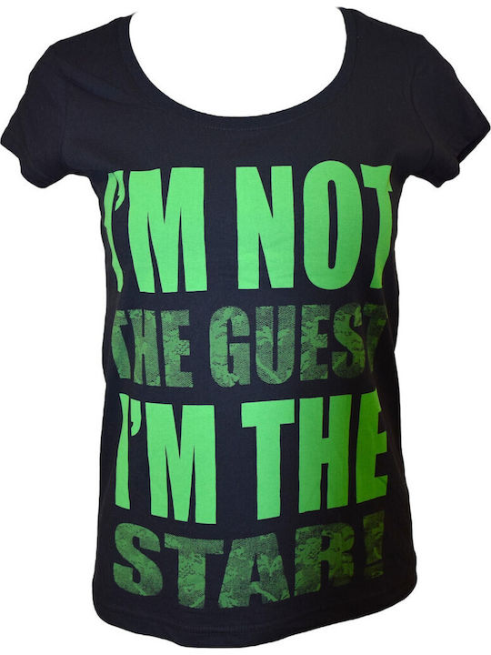 Women's Athletic T-shirt Black