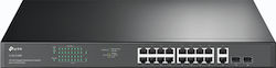 TP-LINK TL-SG1218MP V4 Unmanaged L3 PoE+ Switch with 18 Gigabit (1Gbps) Ethernet Ports and 2 SFP Ports