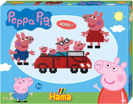 Hama Детски занаяти Midi Beads - Peppa Pig Giftbox за деца на 5++ години