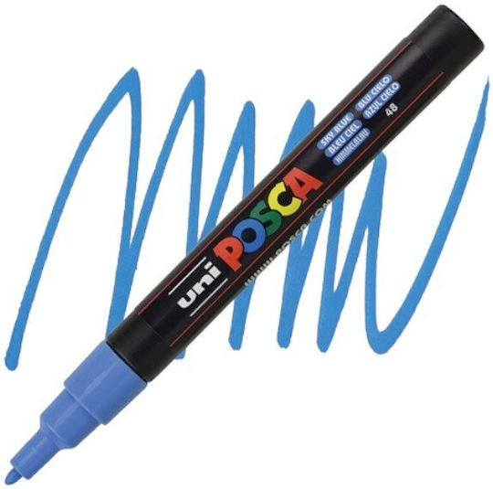 Posca Маркер за чертане 1.3мм небесно синьо 1бр