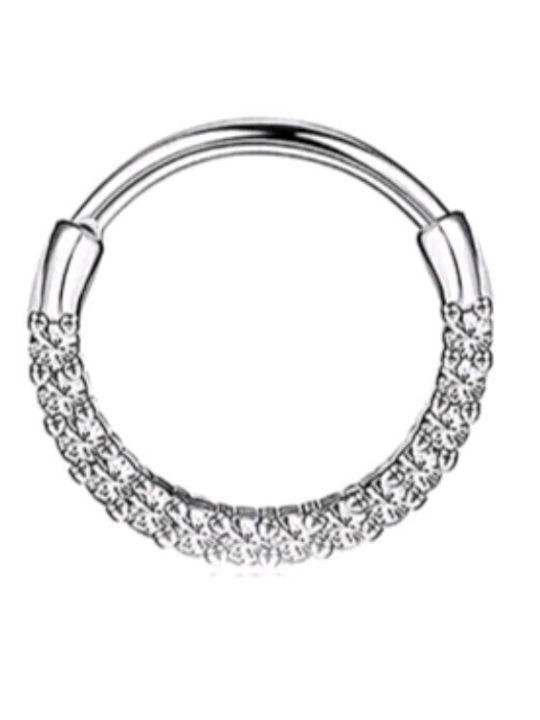Amalfi Accessories Cercei Kırıkaki din Oțel Argint