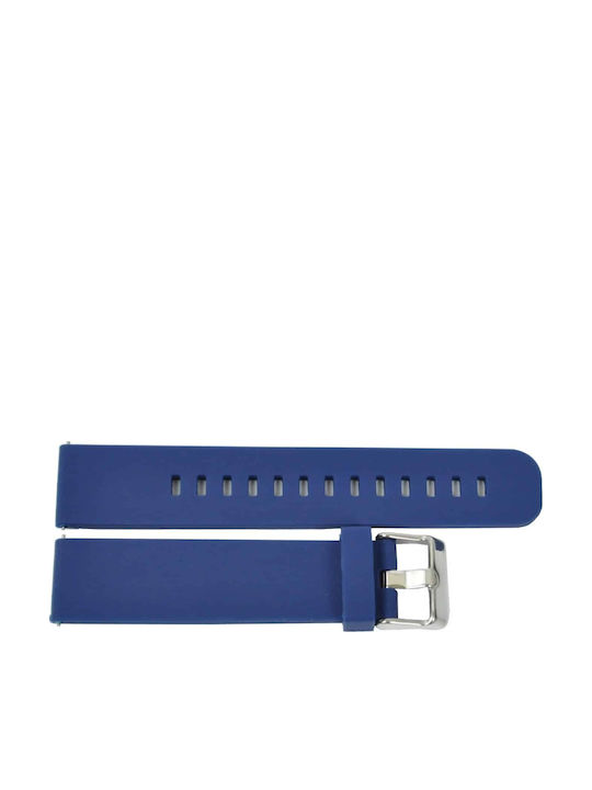 New Era Rubber Strap Blue 18mm