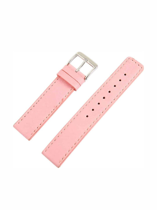 Just Watch Lederriemen Rosa 20mm