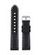 New Era Gummi-Armband Schwarz 28mm