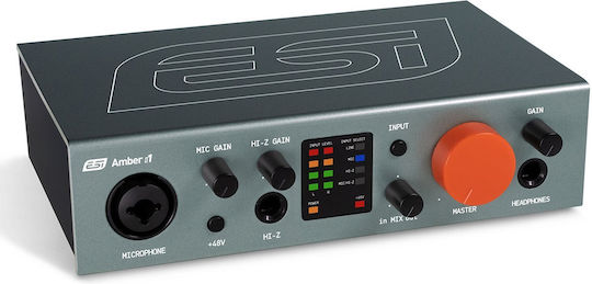 ESI Amber i1 J08ES00048 NAKJ08ES00048 Εξωτερική Επαγγελματική Κάρτα Ήχου με Σύνδεση USB