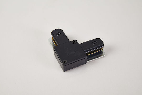 Home Lighting Track Connector for Lighting Fixtures Black 77-9135
