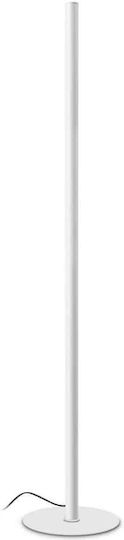 Ideal Lux LED Floor Lamp H180xW3cm. with Warm White Light White