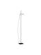 Ideal Lux LED Φωτιστικό Δαπέδου Υ180xΜ24.7εκ. με Θερμό Λευκό Φως 1950lm Μαύρο