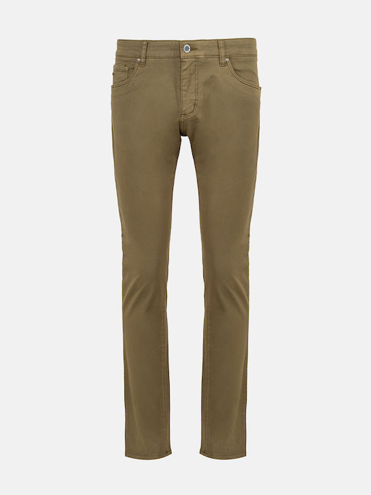 Fynch Hatton Men's Trousers Chino Deep Forest