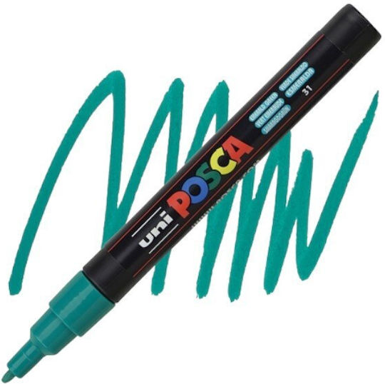 Posca Fineliner 1.3mm Emerald Green