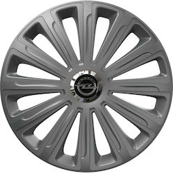 Versaco Τάσια Trend Rc 14" με Σήμα Opel 4τμχ Γκρι TA-00103321