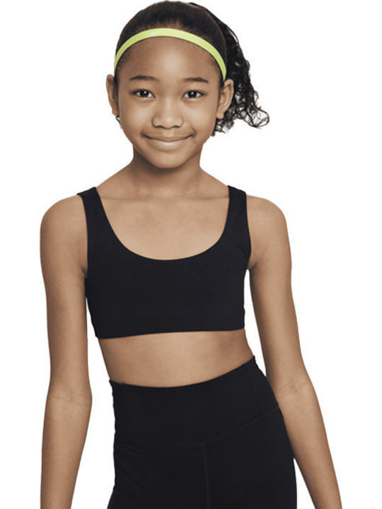 Nike ALATE Kinder-Bustier Dri-Fit Black