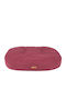 Amiplay Kopfkissen für Hunde Rund Burgundisch 78x65cm.