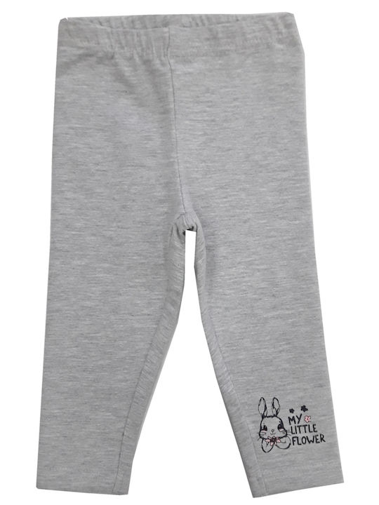 Venere Kinder Leggings Lang Gray