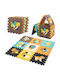 Kruzzel Interaktives Kinder-Bodenpuzzle mit Tieren 9 Teile