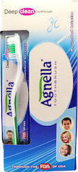 Agnella E606 Zahnbürste Mittel Blau