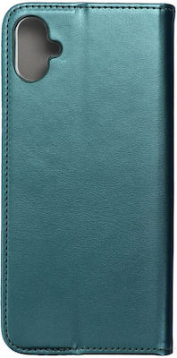 Samsung smart magneto Book Υφασμάτινο / Πλαστικό Μαγνητικό Πράσινο (Samsung A05)
