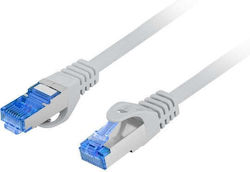 Lanberg S/FTP Cat.6a Καλώδιο Δικτύου Ethernet 3m Γκρι