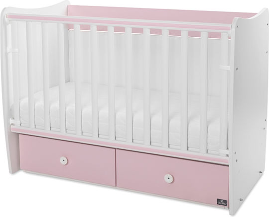 Lorelli Πολυμορφική Κούνια Matrix Λευκή με Συρτάρι