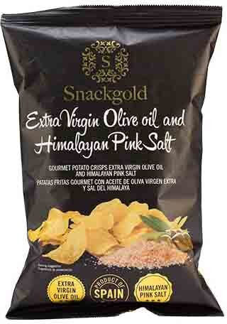 Snackgold Kartoffelchips mit Geschmack Gesalzen 125gr 8414139005423