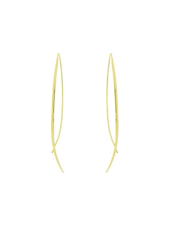 Earrings Pendants made of Gold 14K