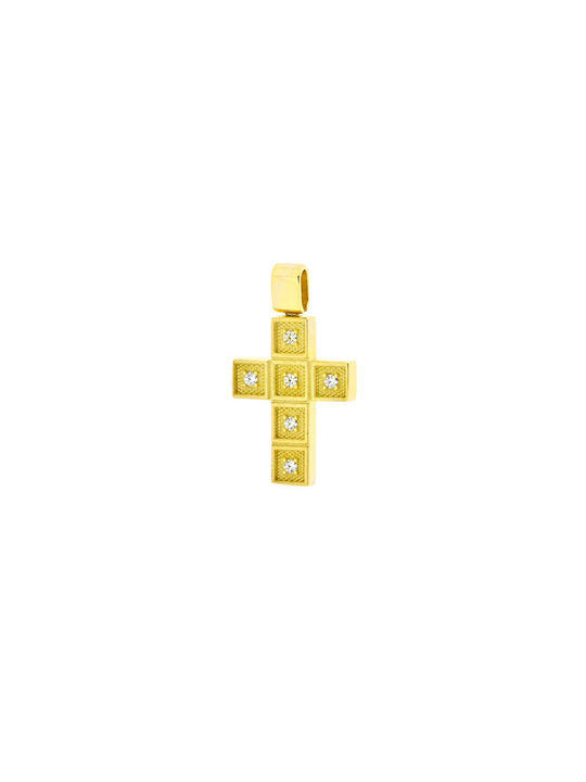 Femeiesc Aur Cruce 14K