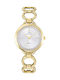Gocomma Women's Watch with Gold Metal Bracelet