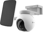 Ezviz HB8 2K & Solar Panel-D Kit IP Surveillance Camera Wi-Fi 4MP Full HD+ Waterproof Battery with Two-Way Communication