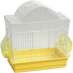 Donald Pet Care Bird Cage White