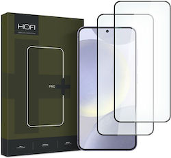 Hofi Glass Pro+ 2.5D 0.3mm Vollflächig gehärtetes Glas Schwarz (Samsung Galaxy S24+)