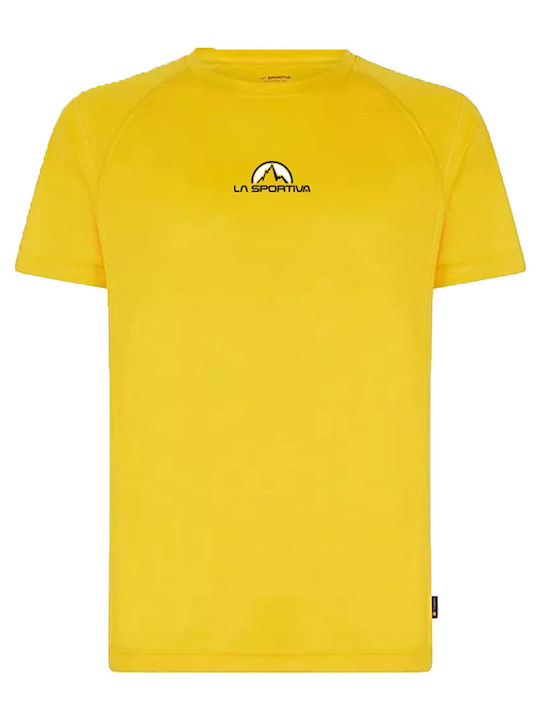 La Sportiva Ανδρική Αθλητική Μπλούζα Κοντομάνικη Κιτρινη